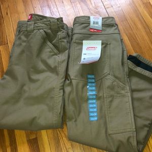 Coleman lined work pants